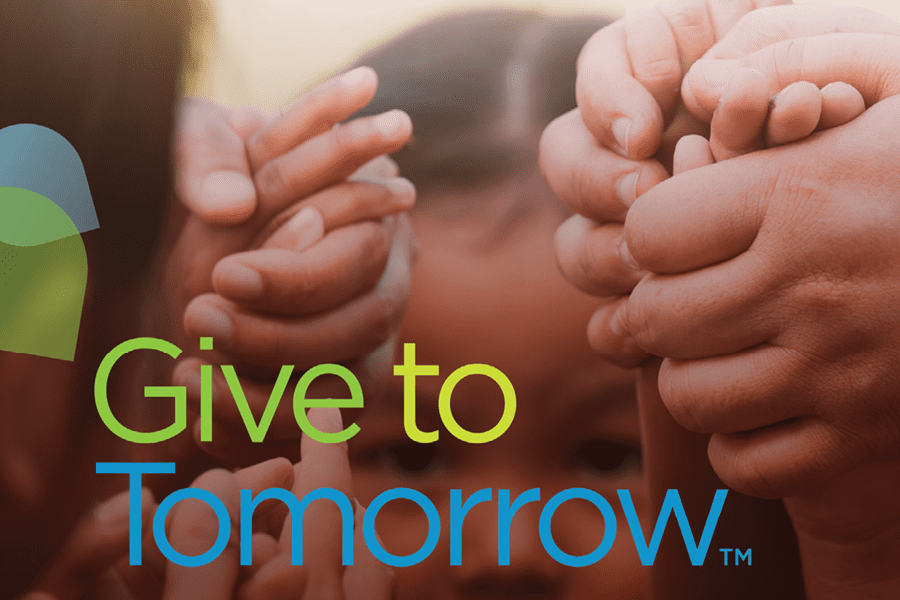 give to tomorrow brochure cover