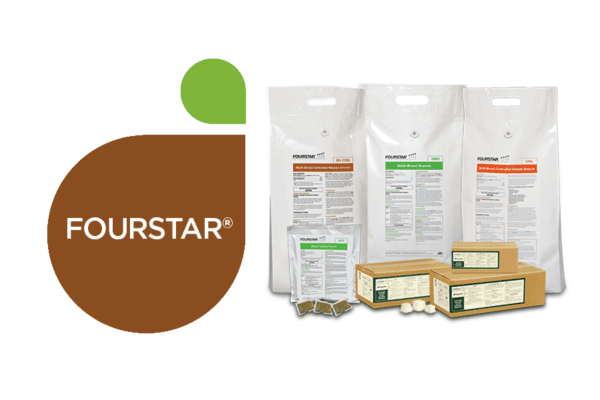 containers of fourstar products
