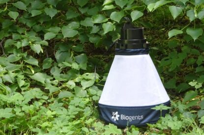 biogents mosquito surveillance equipment in the forest