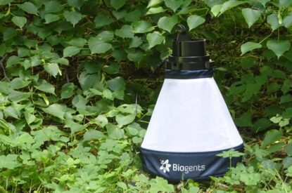 biogents mosquito surveillance equipment in the forest